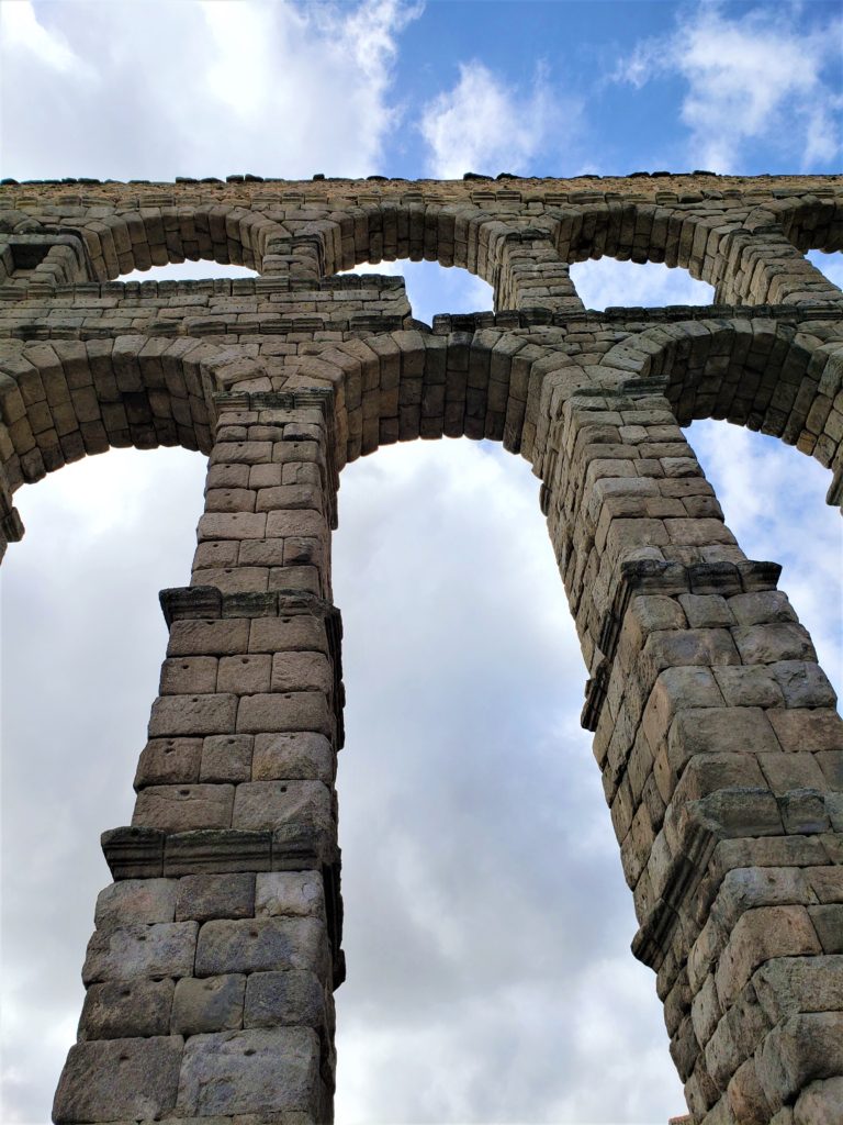 Roman Arches in Segovia