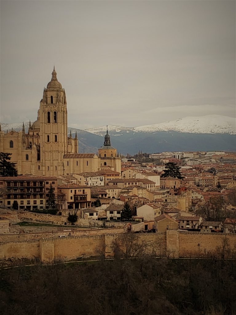 View from the tower of Alcázar of Segovia 