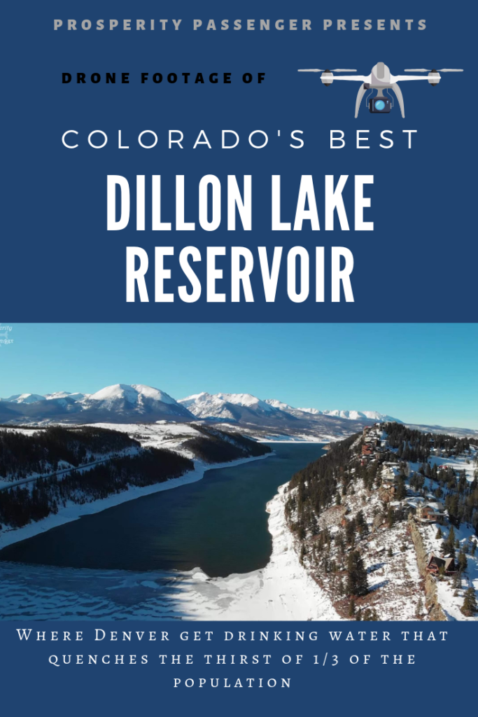 Check out this drone footage of the picturesque Dillon Reservoir. Beautiful Reservoir providing Rocky Mountain water for Denver. Dillon Reservoir, Colorado