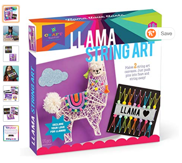 Llama String Art on Amazon
